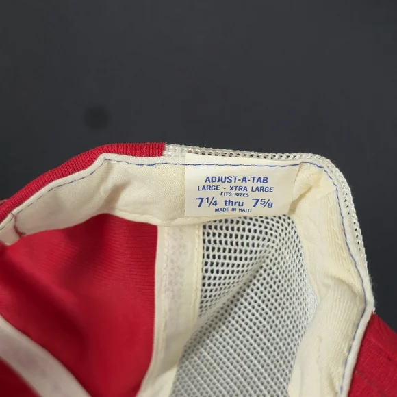 Vintage Mickey Mouse Disney Snapback Hat Cap Blue Red - Picture 5 of 7